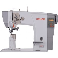 Bruce BRC-6692 двухигольная промышленная швейная машина челночного стежка с колонковой платформой