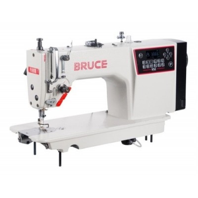 Bruce R5EQ промышленная швейная машина с электронной регулировкой длины стежка посредством шагового мотора, полный автомат