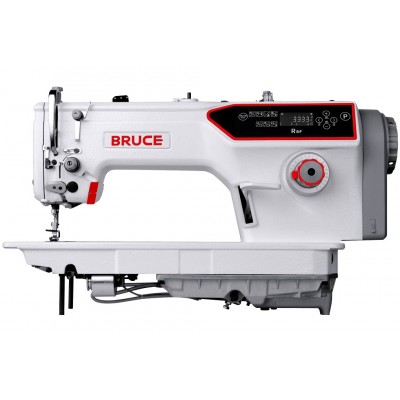 Bruce R6FH промышленная швейная машина с игольным и нижним транспортером для средних и тяжелых материалов