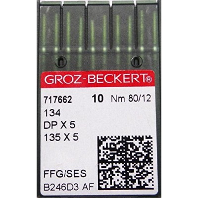 Groz-Beckert DPx5, трикотажные иглы для швейных машин челночного стежка, упаковка 10 шт